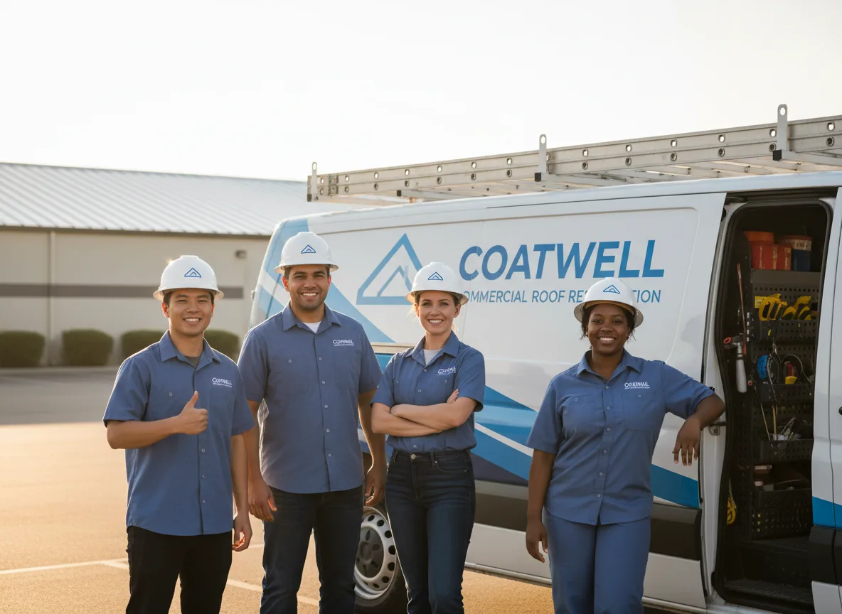 Commercial roof coating company in Twin City, GA